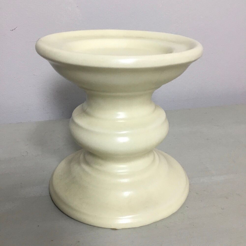 Cream ceramic 5.5” riser kitchen decor stand